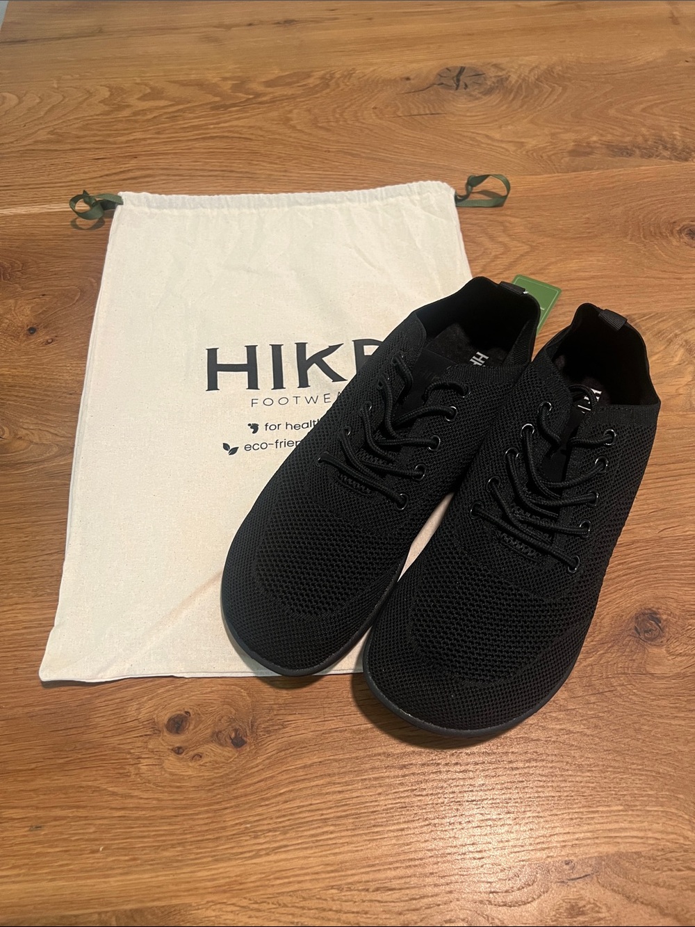 Hike Footwear Range Men’s 12 Black Barefoot Minimalist Wide Toe Sneakers NWT
